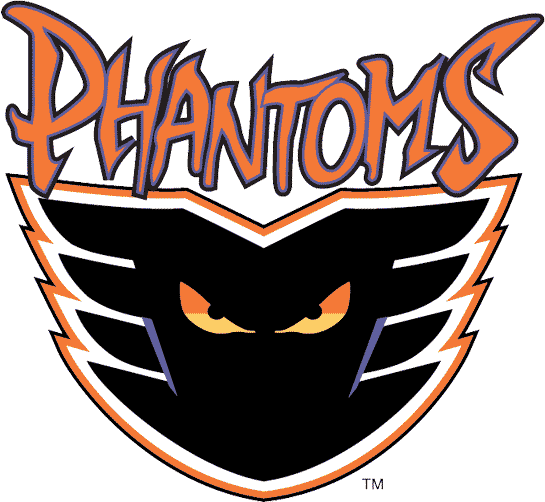 Philadelphia Phantoms 1997 98-2008 09 Primary Logo iron on heat transfer...